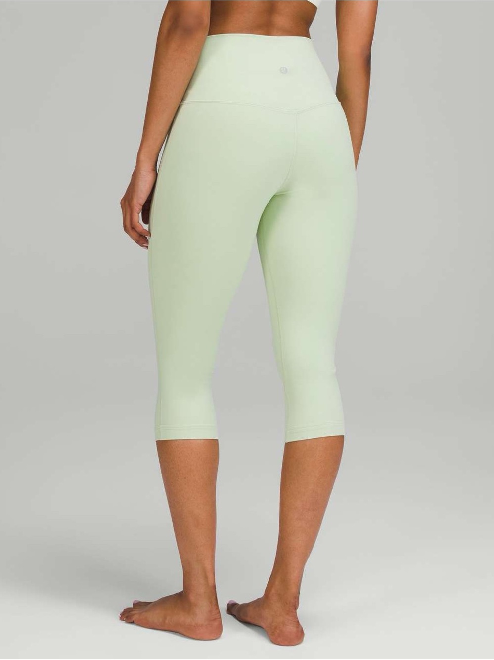 lululemon athletica High-Rise Capri Leggings in Pale Mint